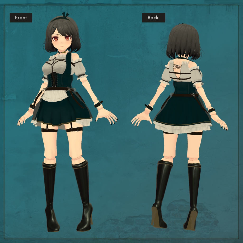 3Dアバター 『アルマ / ALMA』(素体付き)