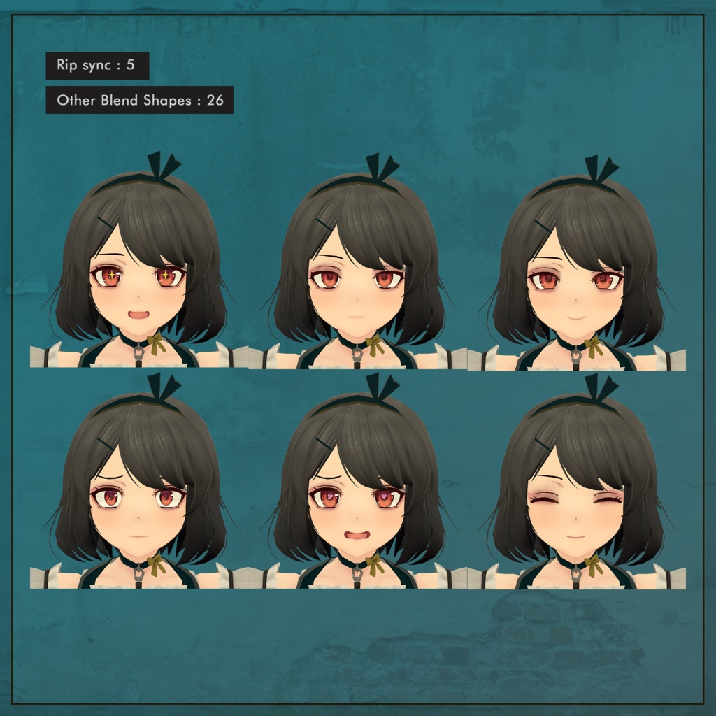 3Dアバター 『アルマ / ALMA』(素体付き)