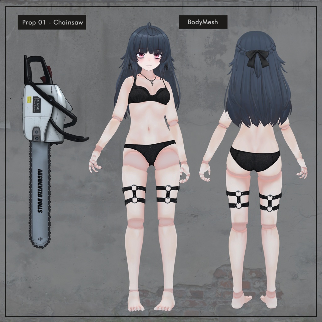 3Dアバター『アザミア / AZAMIA』