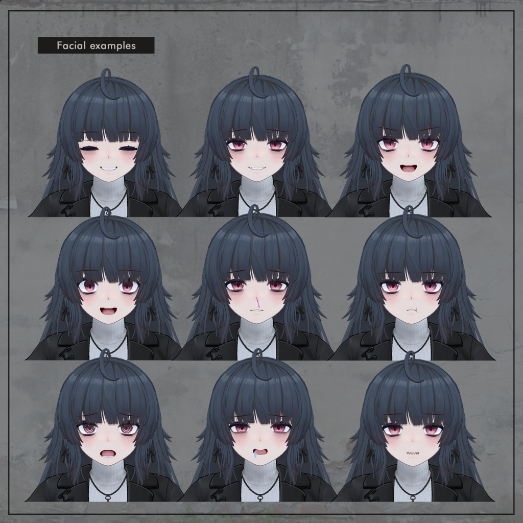 3Dアバター『アザミア / AZAMIA』