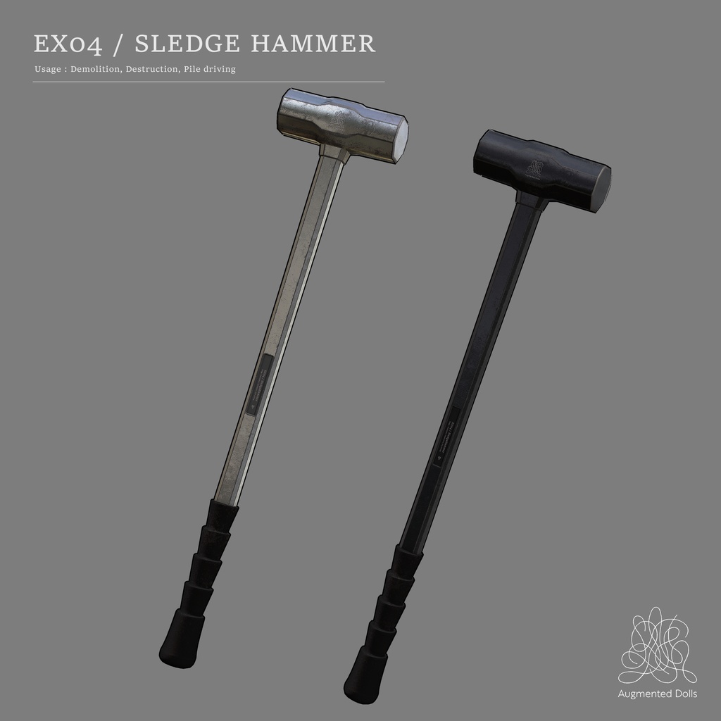 無料3Dモデル 『スレッジハンマー / Sledgehammer』