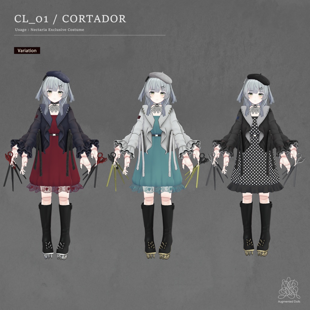 ネクタリア専用衣装モデル『コルタドール / Cortador』