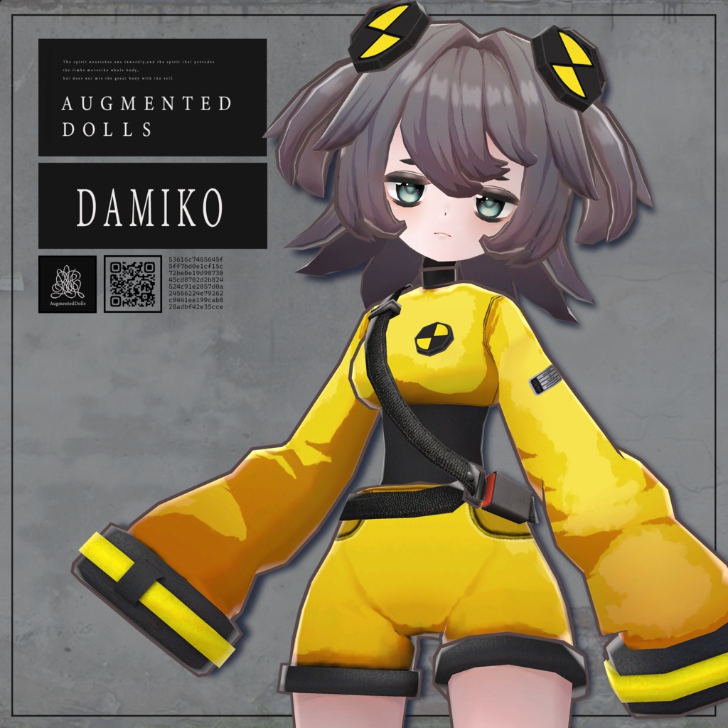 3Dアバター『ダミコ / DAMIKO』(Quest Fallback対応)