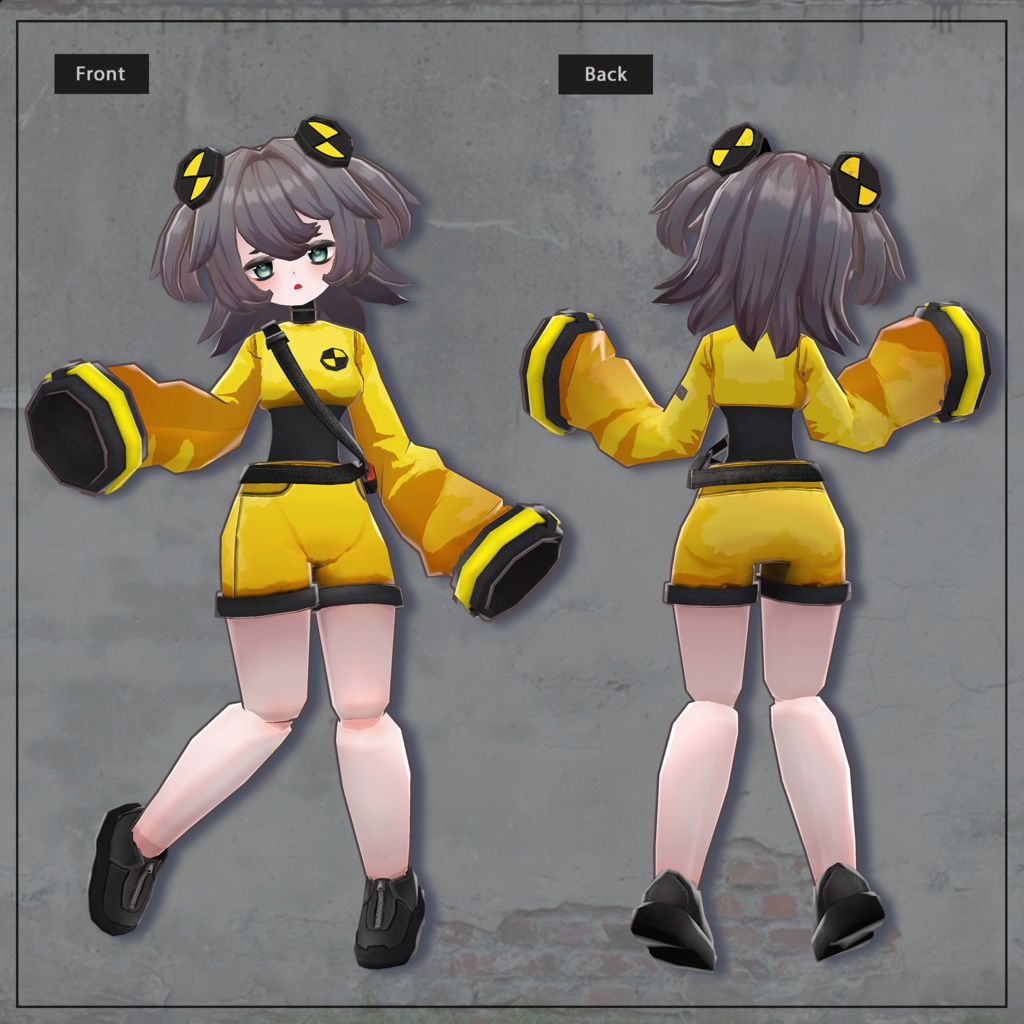 3Dアバター『ダミコ / DAMIKO』(Quest Fallback対応)