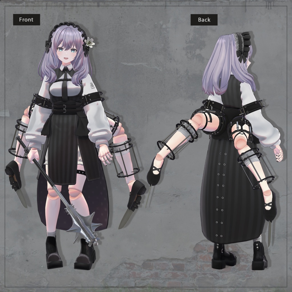 3Dアバター『エクリシェ / ECLICHE』