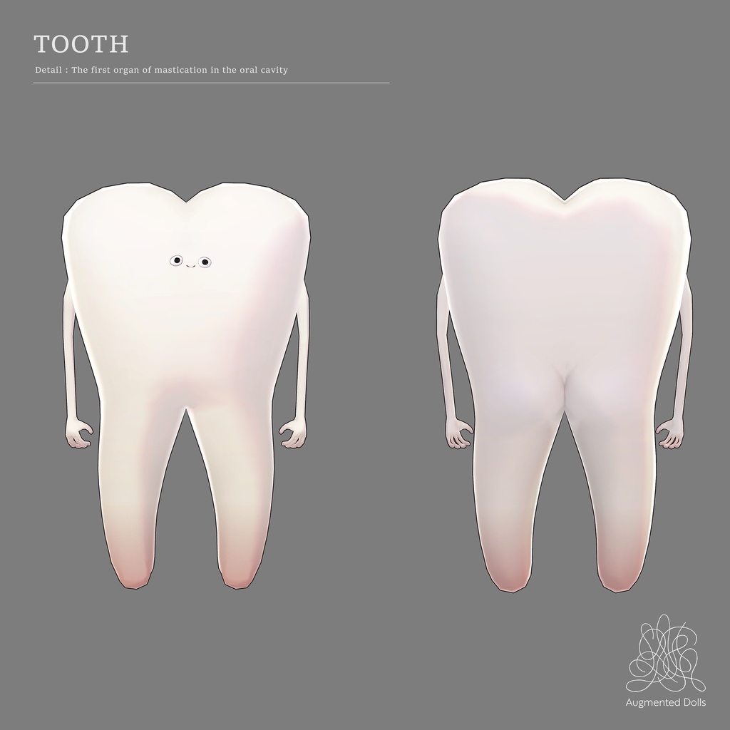 3Dアバター『歯 / TOOTH』