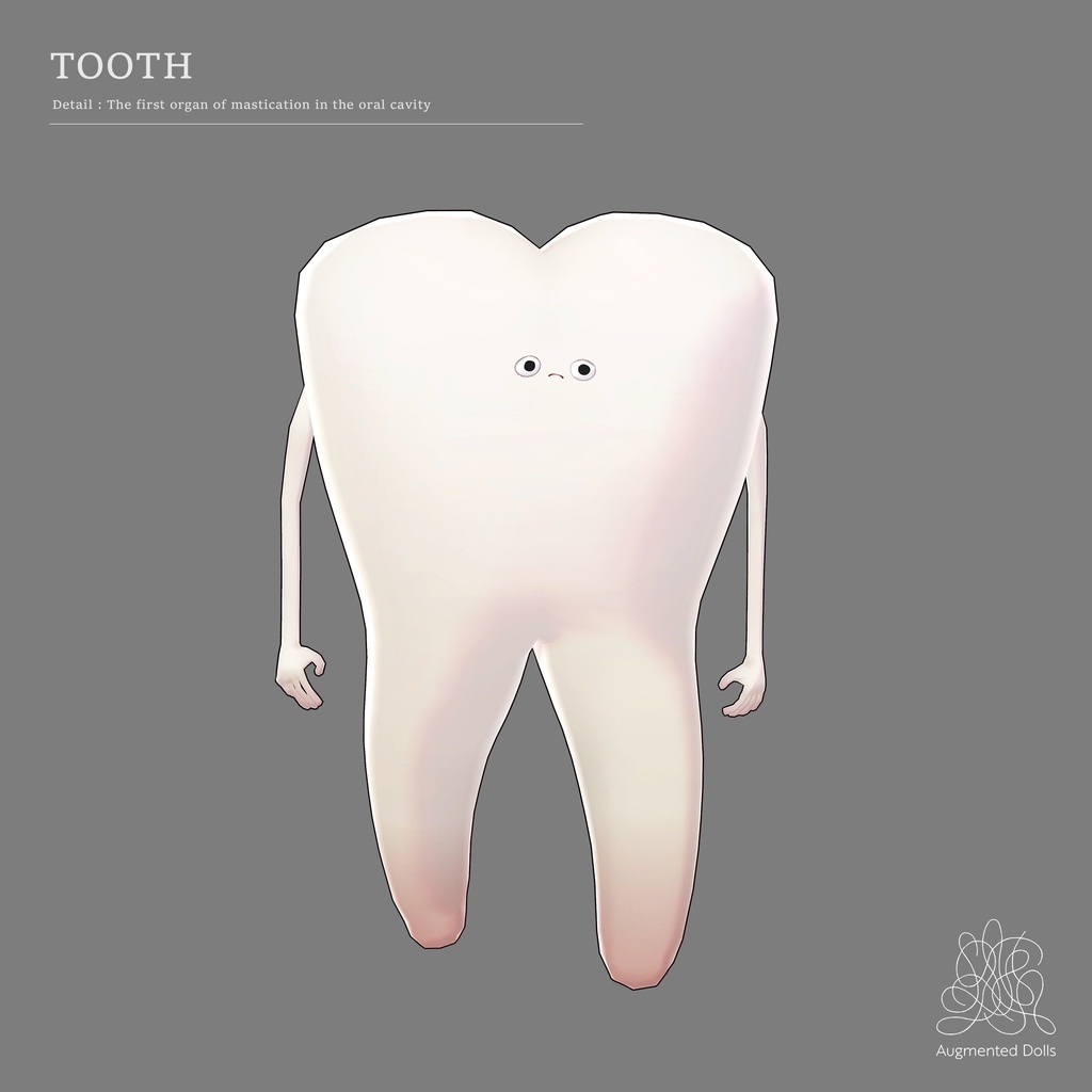3Dアバター『歯 / TOOTH』