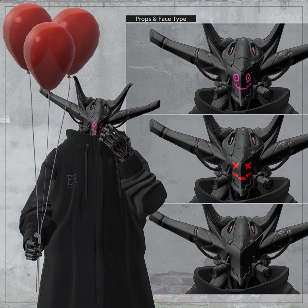 3Dアバター『ジェラス / GELAS』