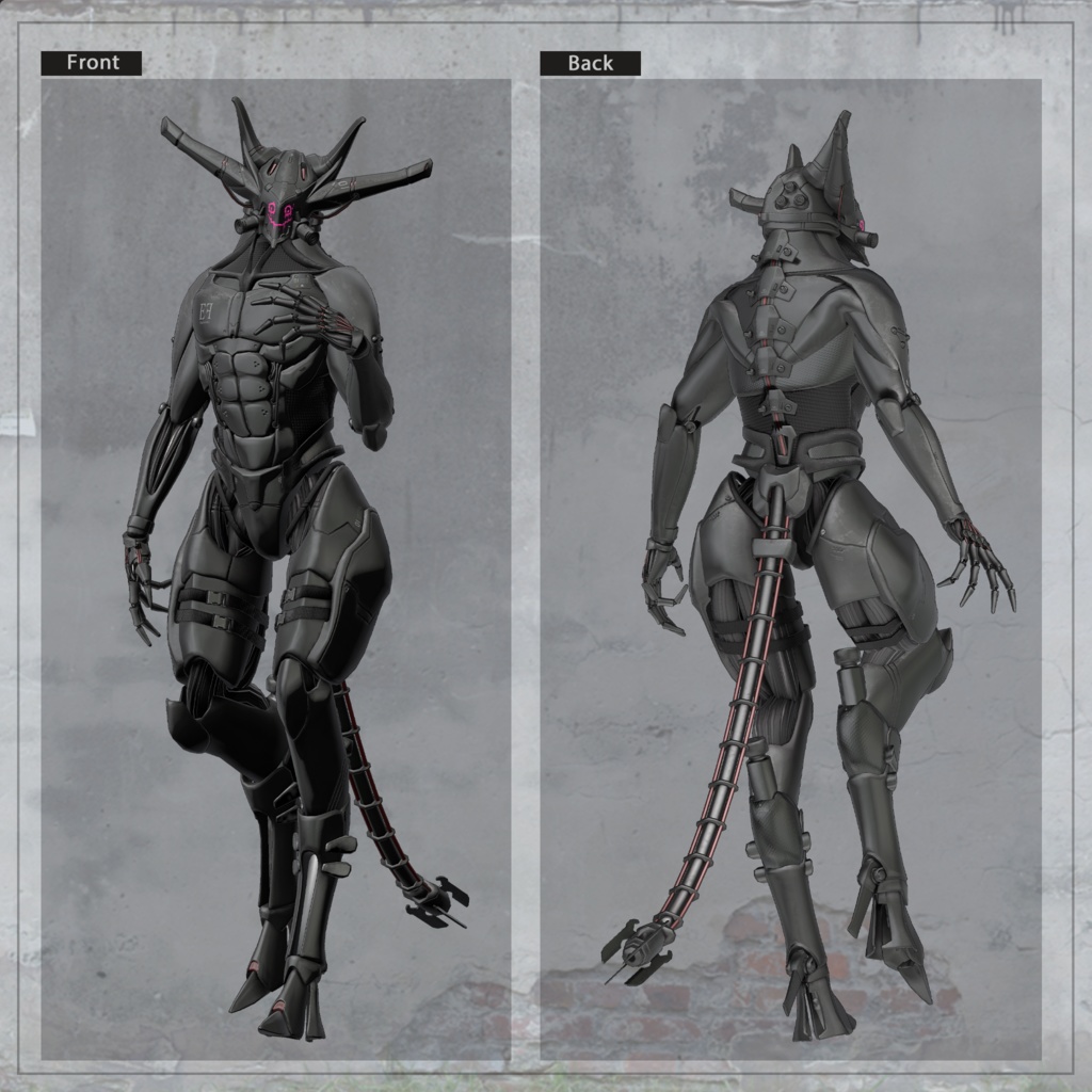 3Dアバター『ジェラス / GELAS』