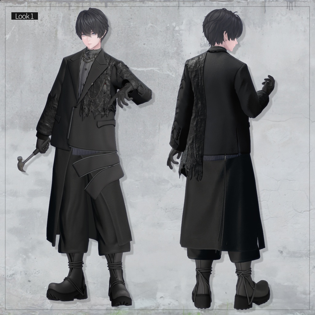 3Dアバター『獏 / Baku』