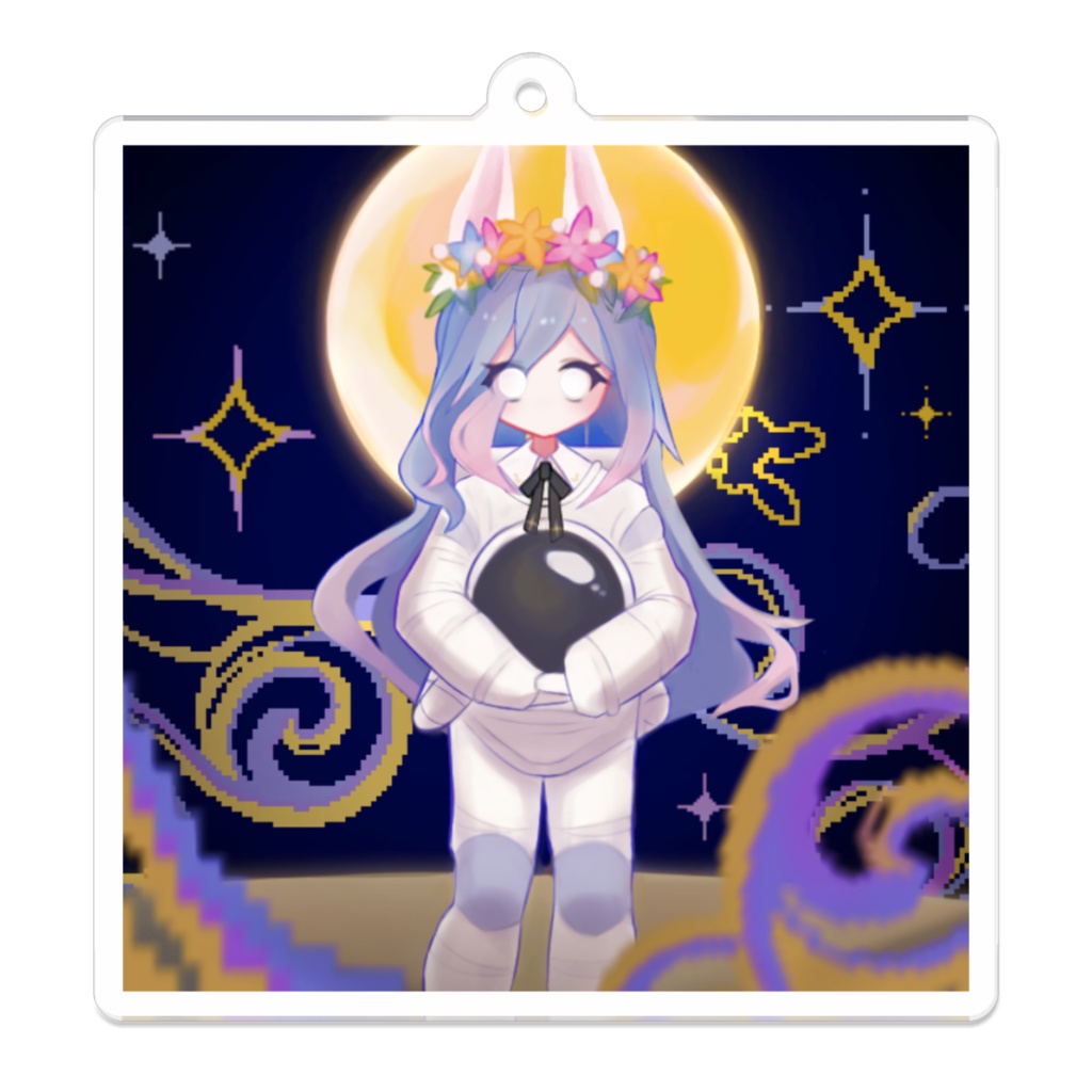 ［朝霧つゆ］アクリルキーホルダーA