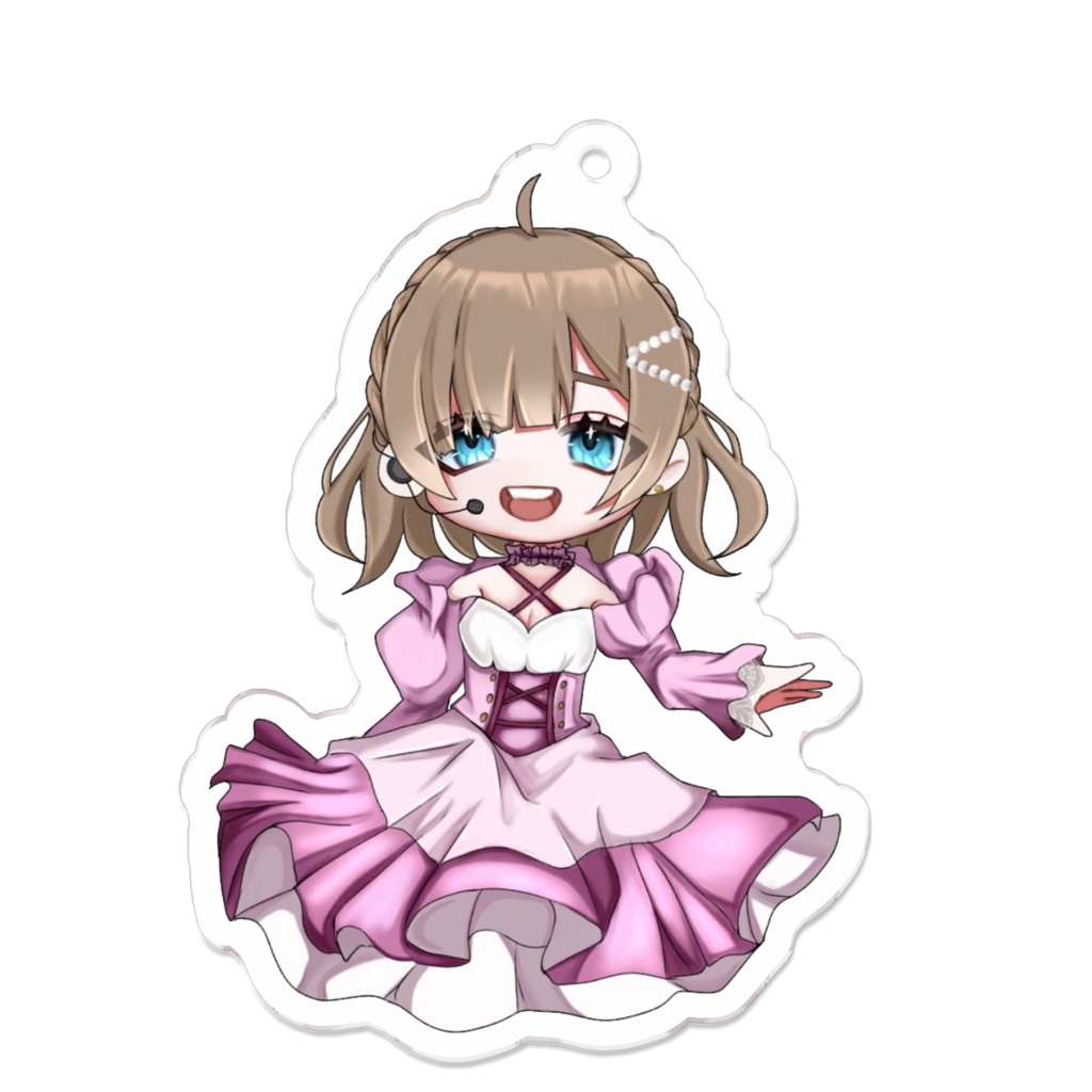 ［富富］アクリルキーホルダーB