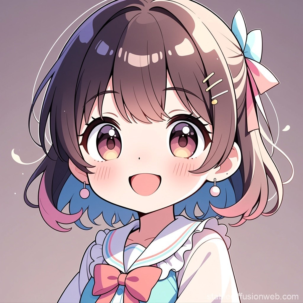 かわいいチビキャラ☆SNSアイコンセット