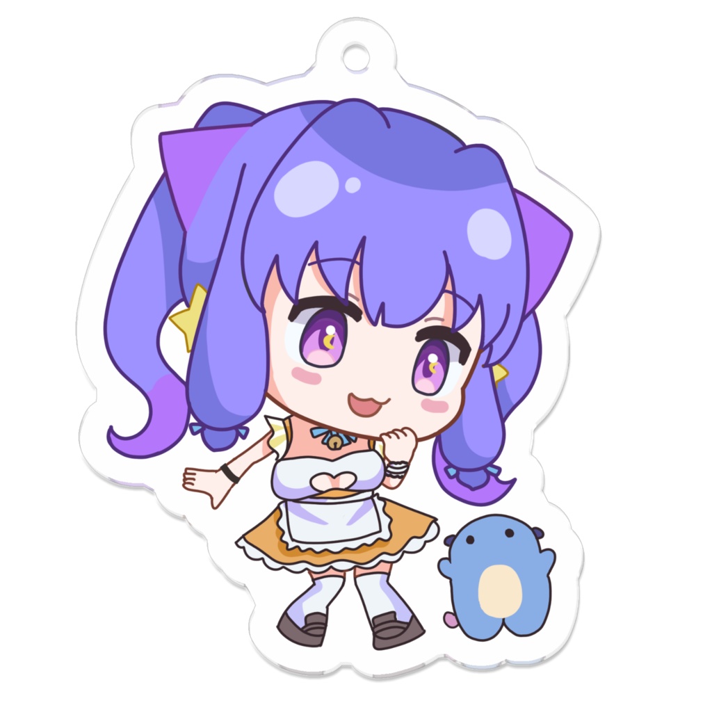 アクリルキーホルダー(SDひたき&スピカ)