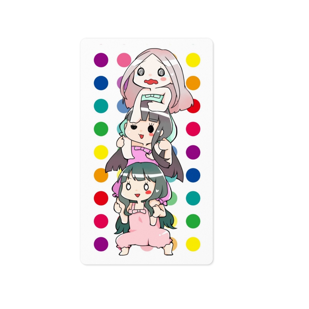 【ステッカー】三姉妹タワー