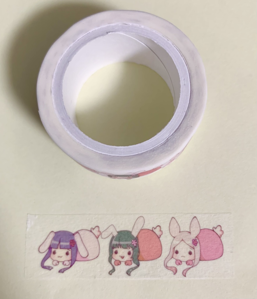 【マスキングテープ】三姉妹連なり