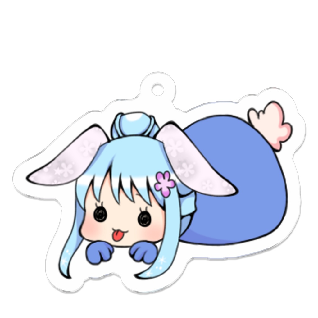 【アクキー】七女(うさぎの姿)