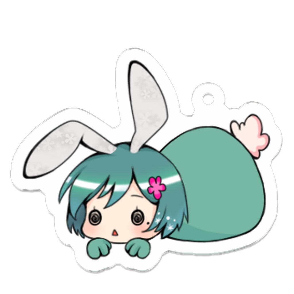 【アクキー】八女(うさぎの姿)