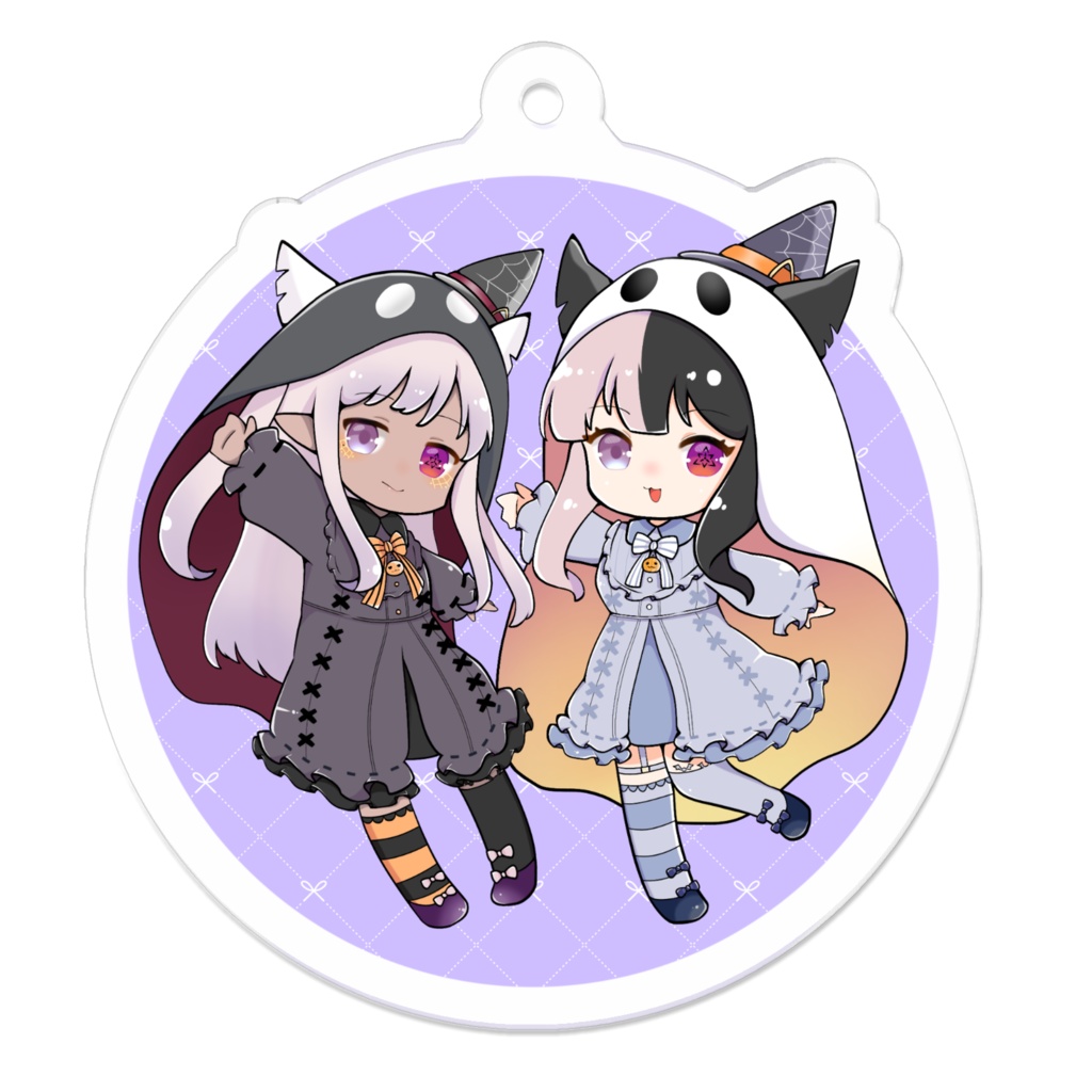 【アクキー】くろ♥なつ(ハロウィン)