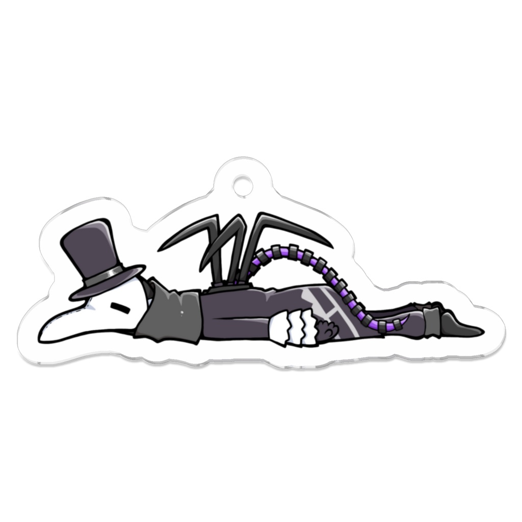 【二次創作】さよぱさんアクキー