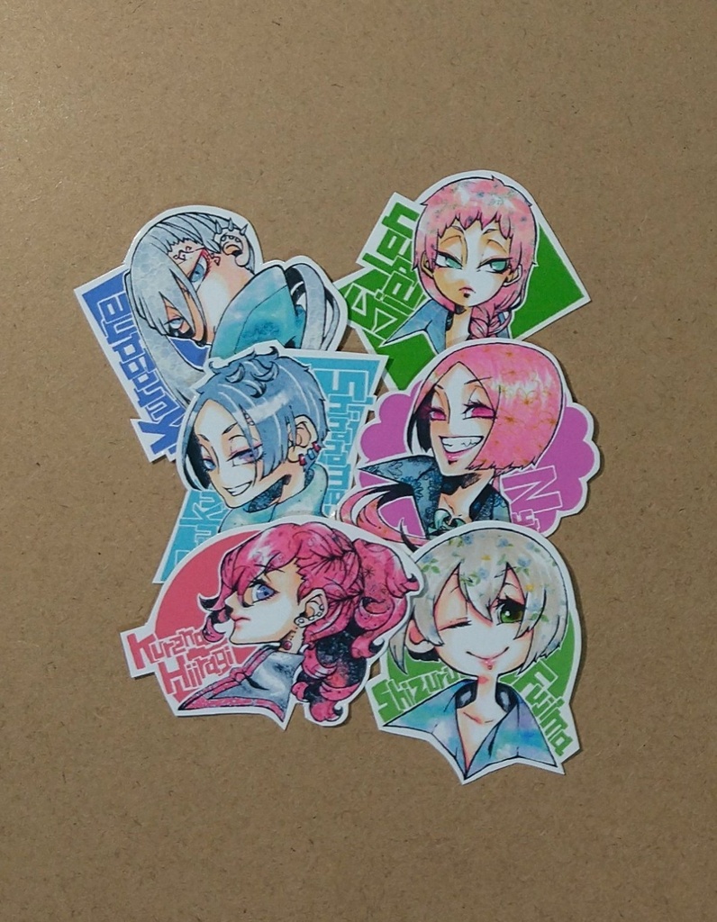 創作・ステッカー