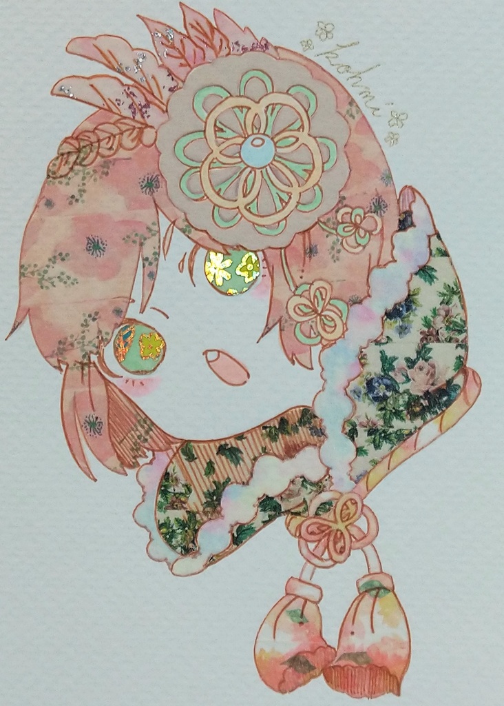 (原)無双ステッカー原画イラスト