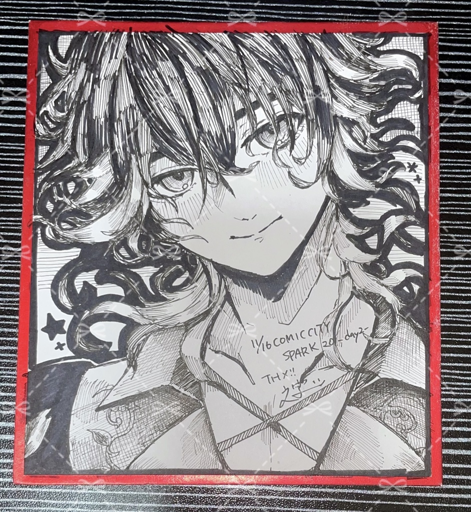 11/16 COMICCITYSPARK ダンテさんグッズ