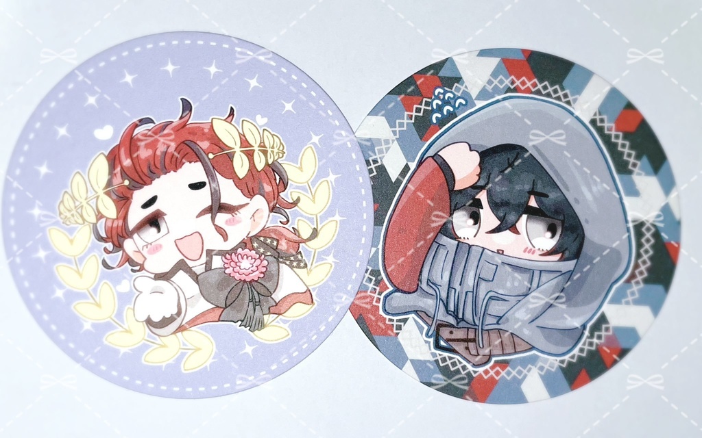 ダンテさんの紙コースター