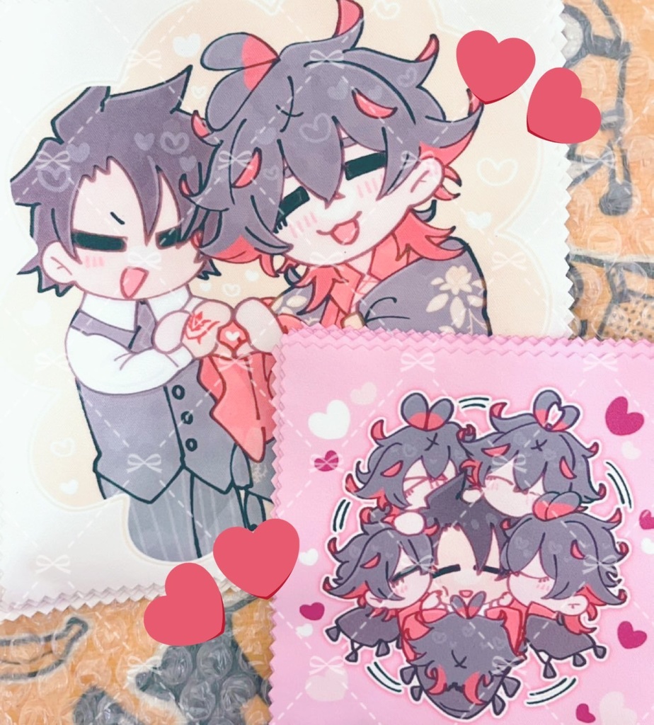 ぐだダンメガネ拭き