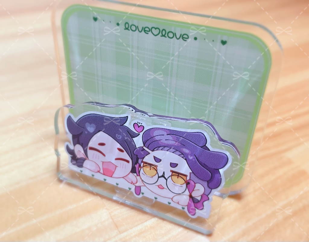 キョカラアクリルメモスタンド