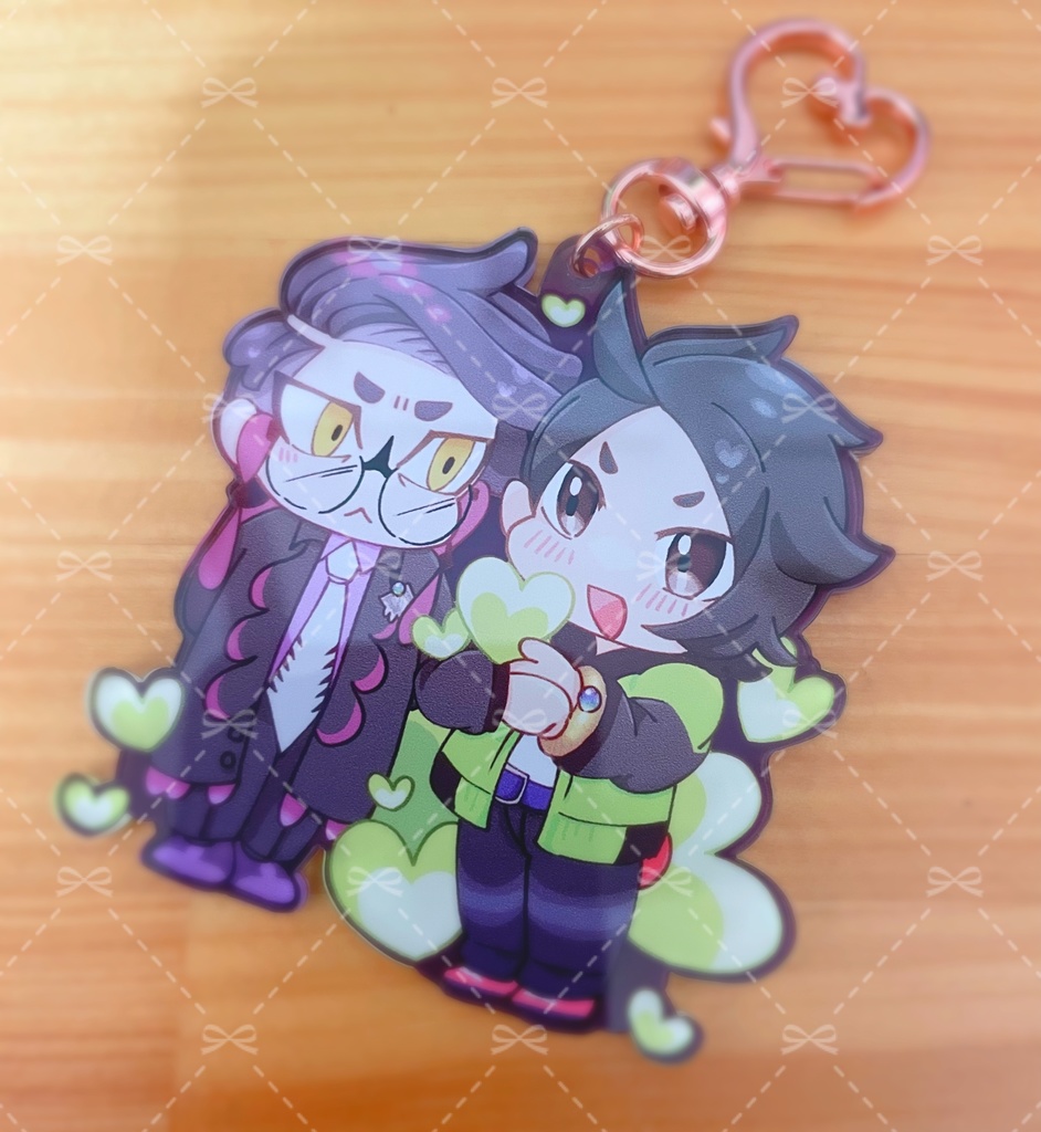 キョカラふちなしちょいでかアクキー