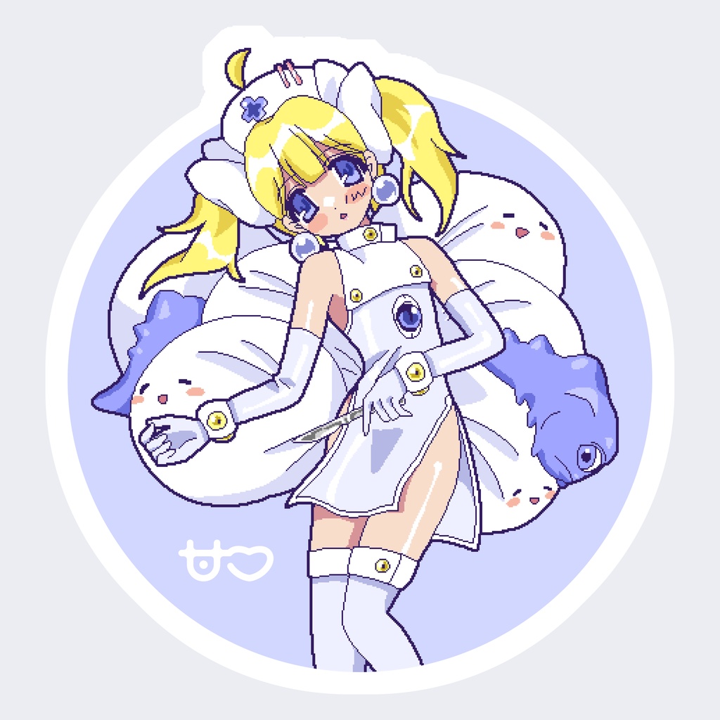 甘口ちゃんステッカー(イラスト：YUI)