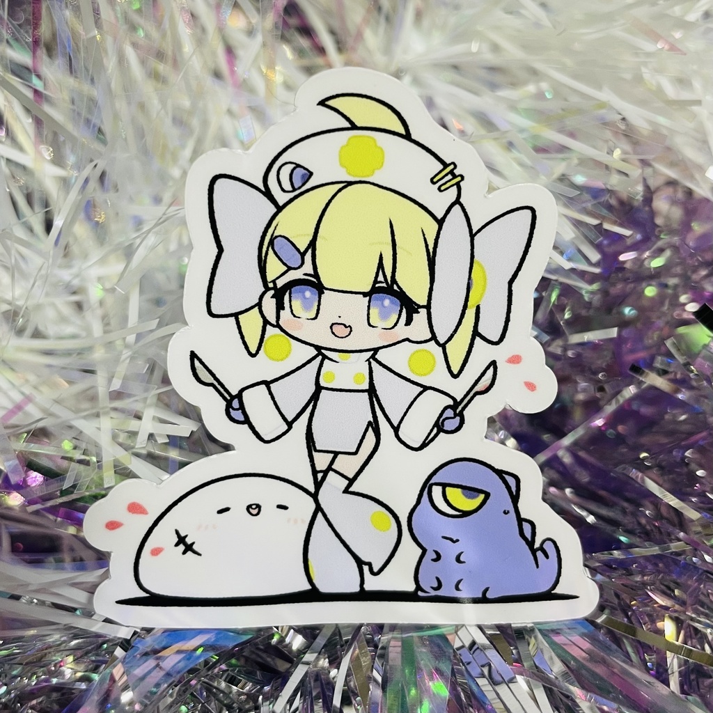 でふぉるめ甘口ちゃんステッカー(イラスト:にゃもふぇ)