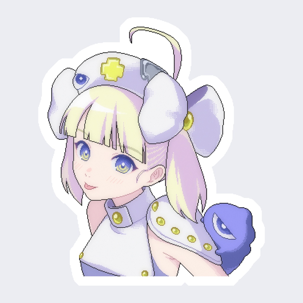 甘口ちゃんステッカー(イラスト：なるめ)