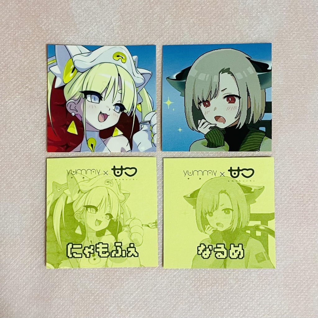 yummy × 甘口 コラボステッカー