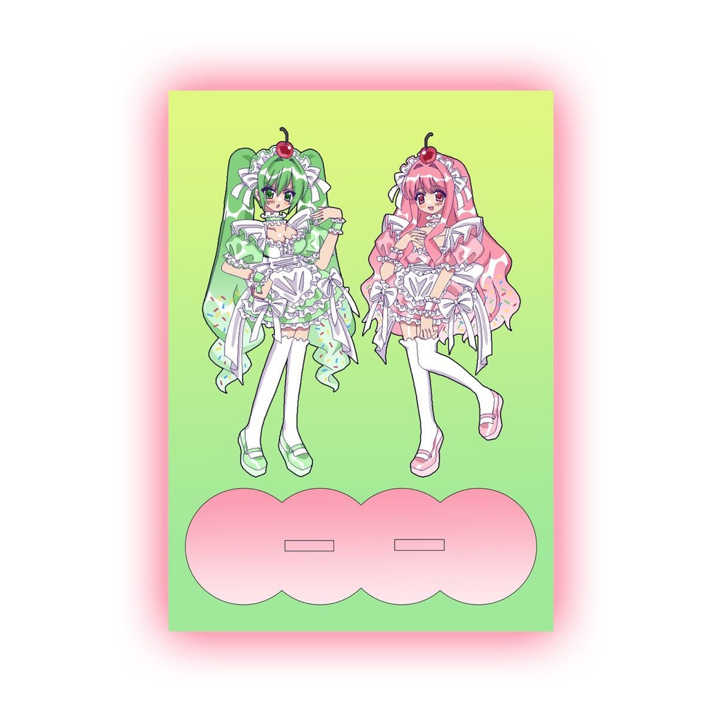 クリームソーダ　アクリルスタンド