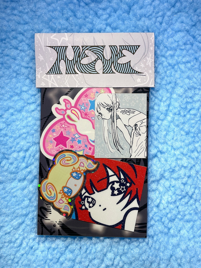 ステッカーセットポストカード付きCセット