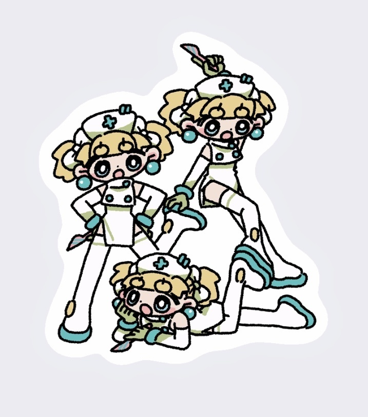 甘口ちゃんステッカー（イラスト：borutanext5)