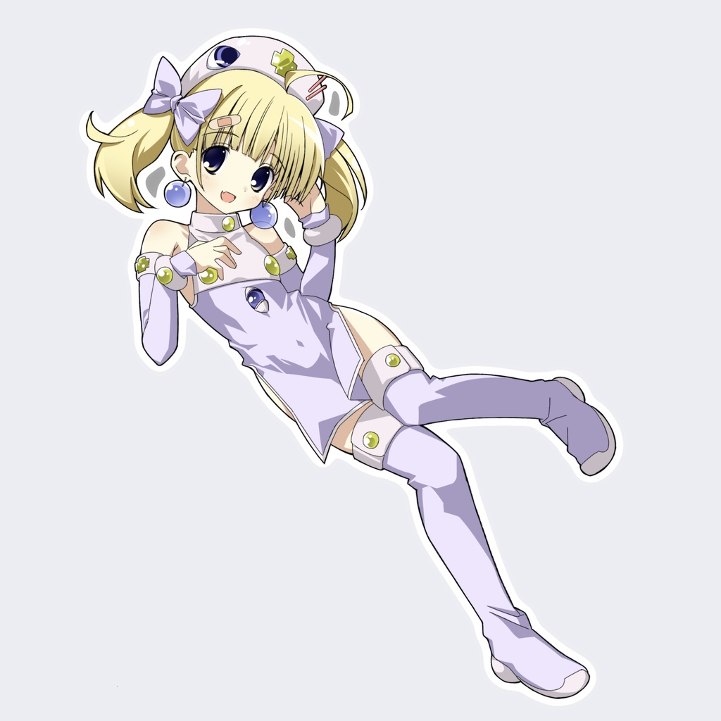 甘口ちゃんステッカー（イラスト：cosgaso）