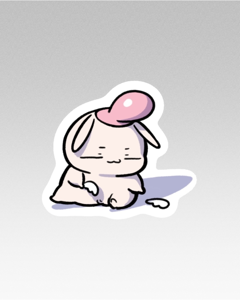 ぽけぽけちくヘステッカー 