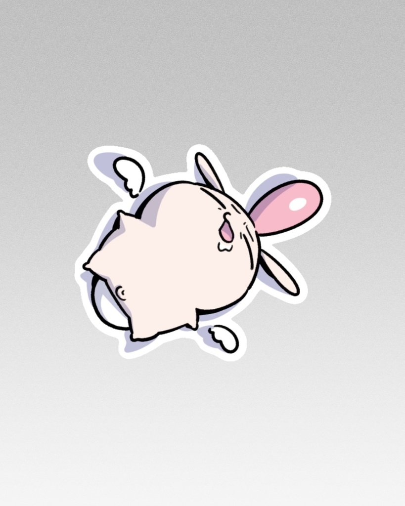 ねむねむちくヘステッカー