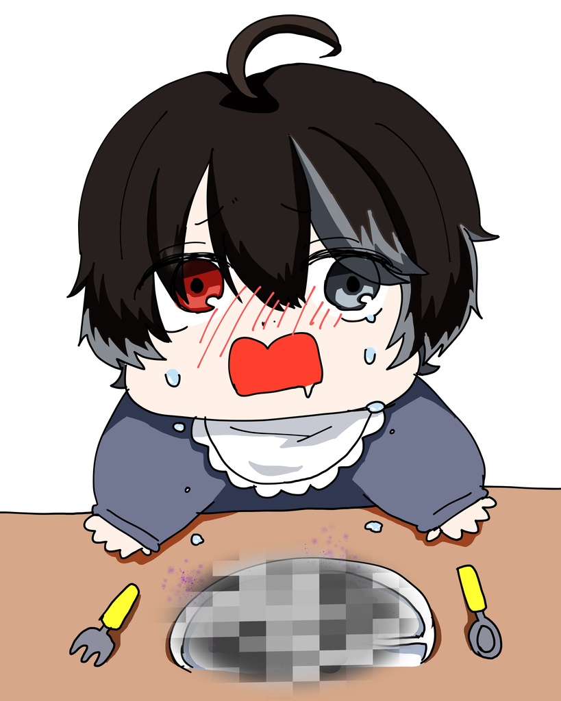 ばぶ化イラスト制作(お試し価格)