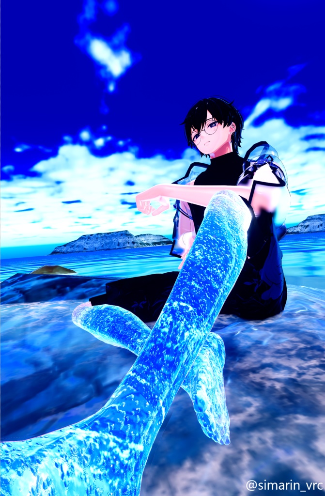 【42+αアバター対応】水中ソックス🫧-Water Socks🫧