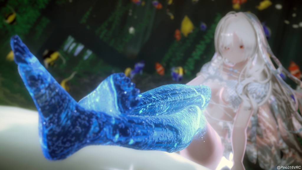 【42+αアバター対応】水中ソックス🫧-Water Socks🫧
