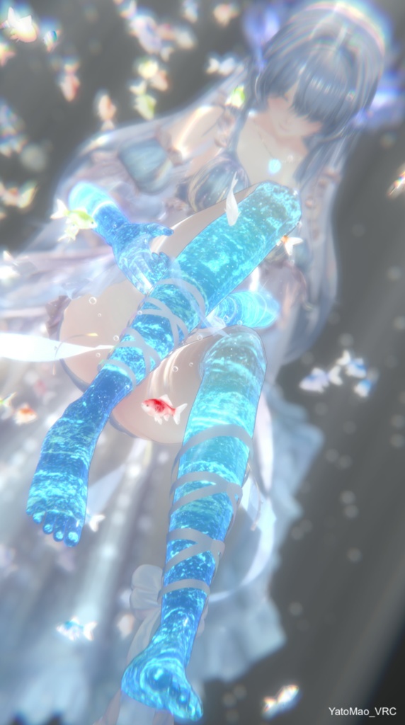 【42+αアバター対応】水中ソックス🫧-Water Socks🫧
