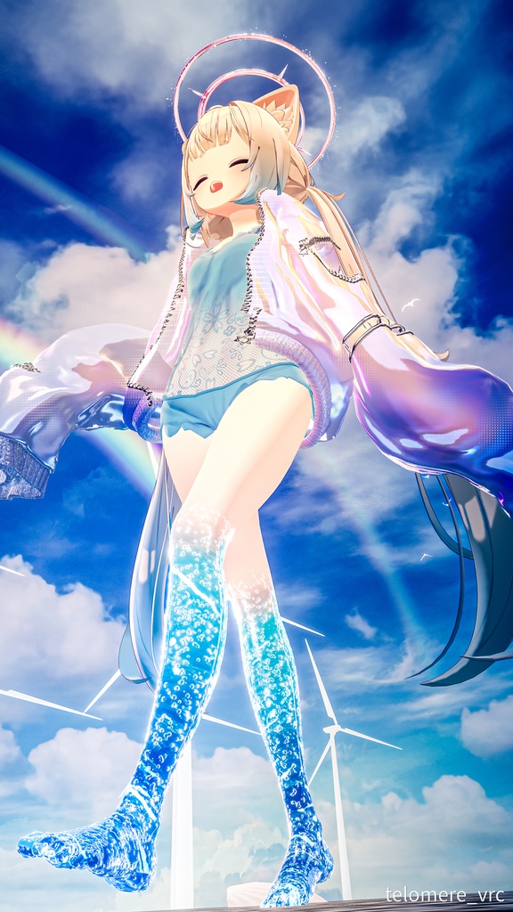 【42+αアバター対応】水中ソックス🫧-Water Socks🫧