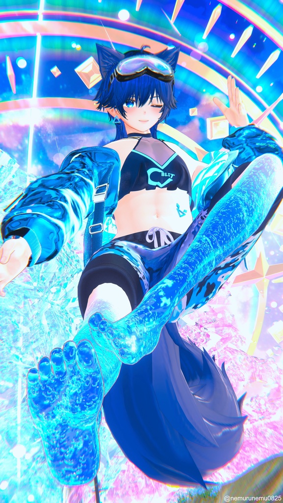 【42+αアバター対応】水中ソックス🫧-Water Socks🫧