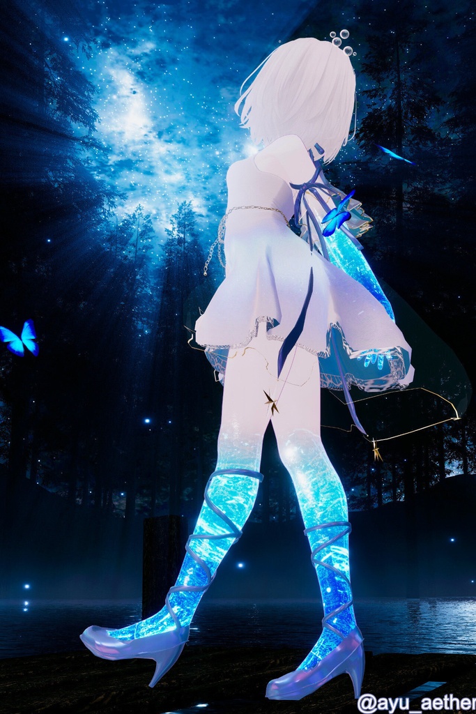 【48+αアバター対応】水中ソックス🫧-Water Socks🫧