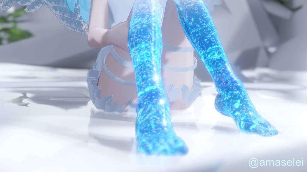 【42+αアバター対応】水中ソックス🫧-Water Socks🫧