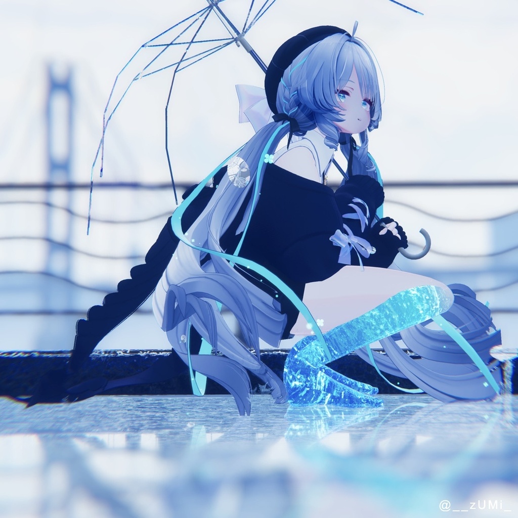 【48+αアバター対応】水中ソックス🫧-Water Socks🫧